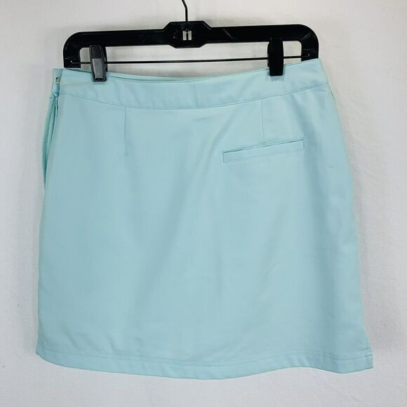 Greg Norman Everbest Golf Skort Side Zip Perfect Fit Blue Athletic Spring Size 4 - Picture 4 of 7